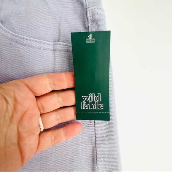 WILD FABLE Mini Fray Hem Jean Skirt - Size 8 NWT - Picture 3 of 10